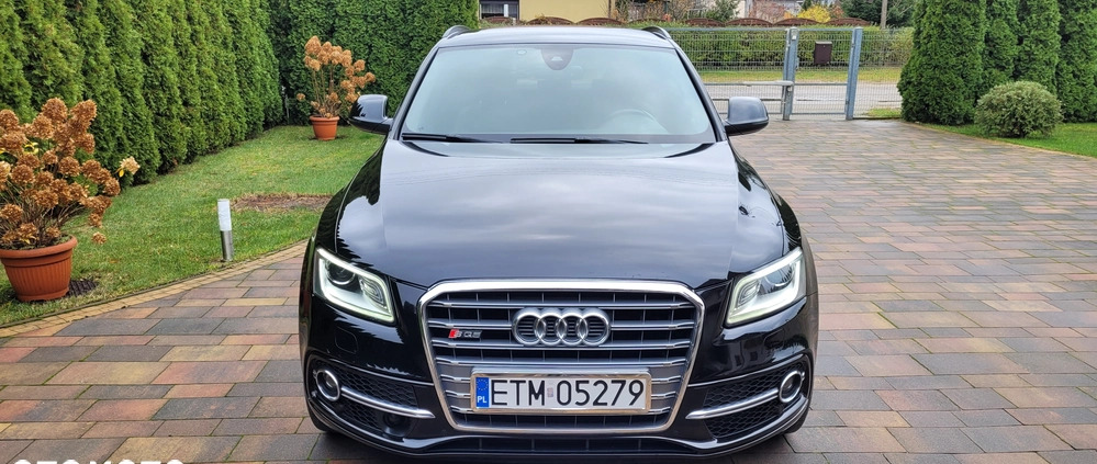 Audi SQ5 cena 71900 przebieg: 228460, rok produkcji 2013 z Lwówek małe 137